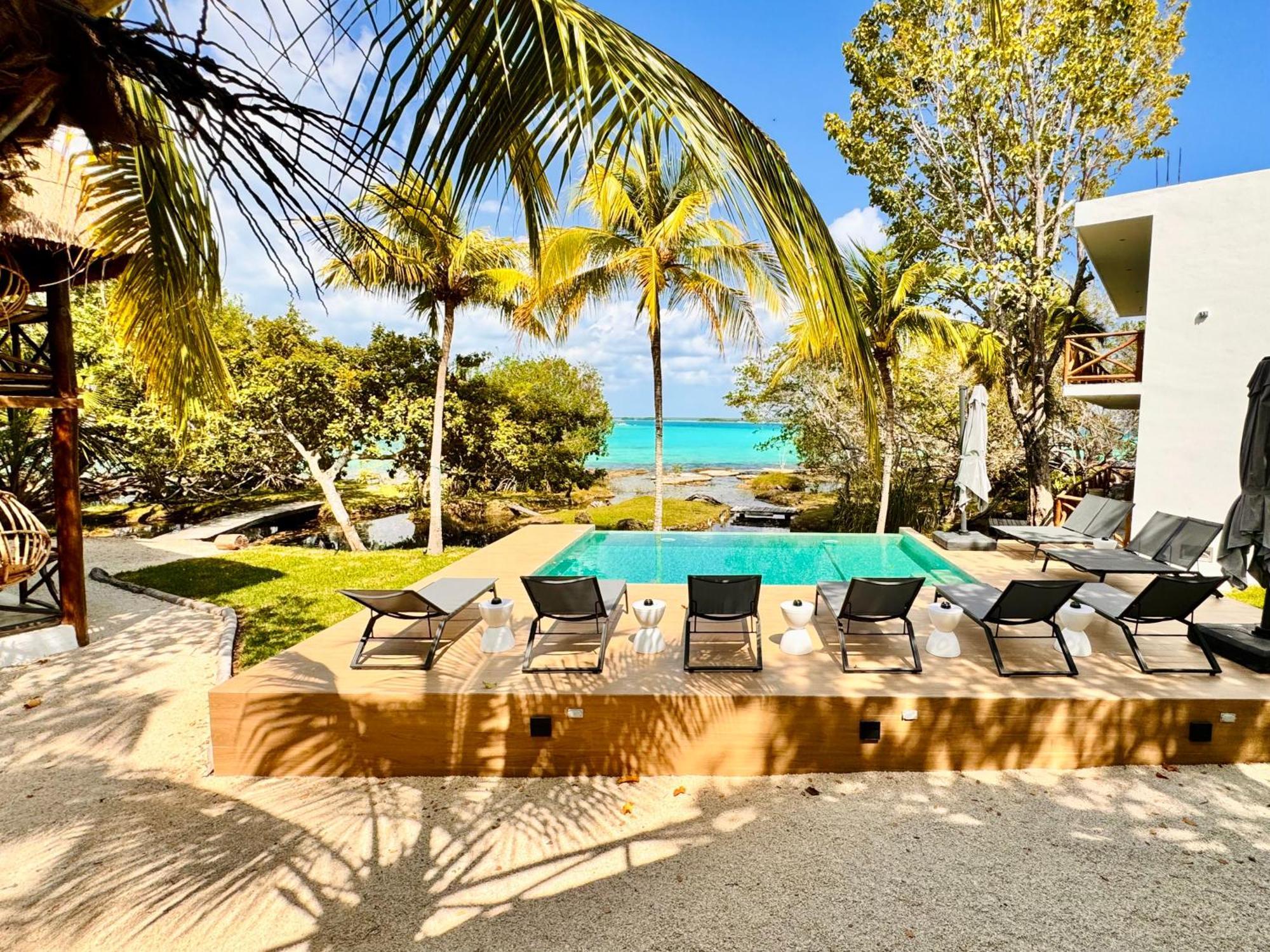 Azulea Bacalar Hotel & Spa - Lagoon Front (Adults Only) 외부 사진
