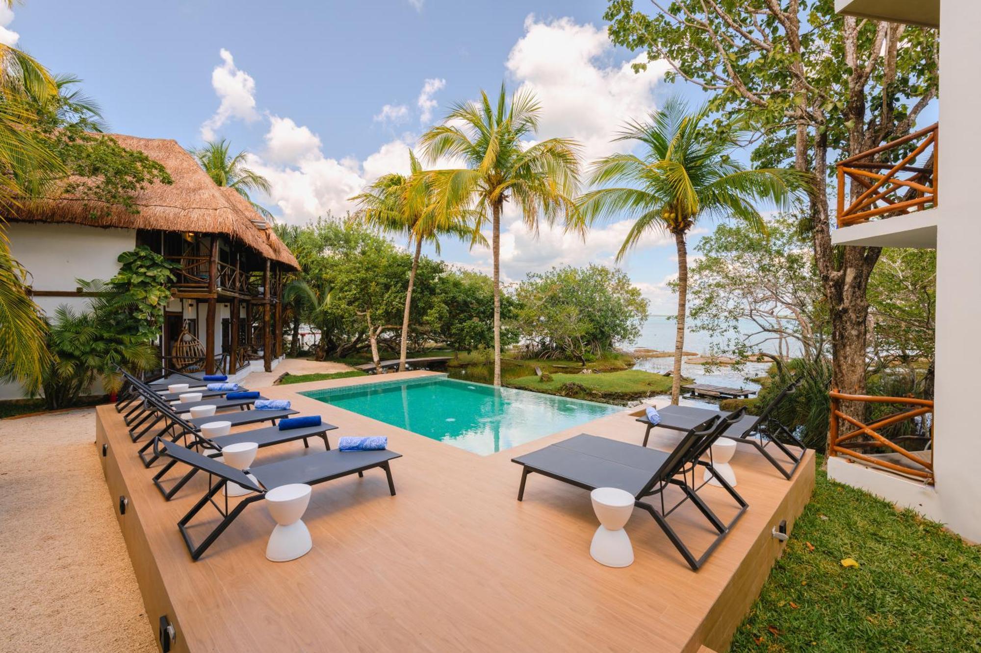 Azulea Bacalar Hotel & Spa - Lagoon Front (Adults Only) 외부 사진